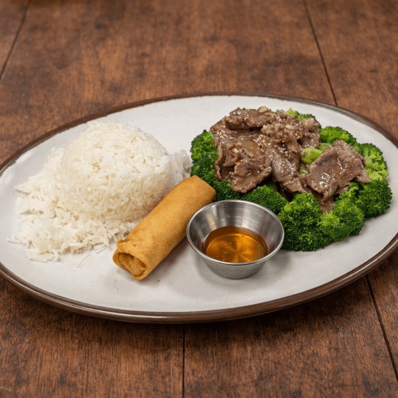 L Broccoli Oyster Sauce (Lunch Special) from Noodle Monster in Valley Village
