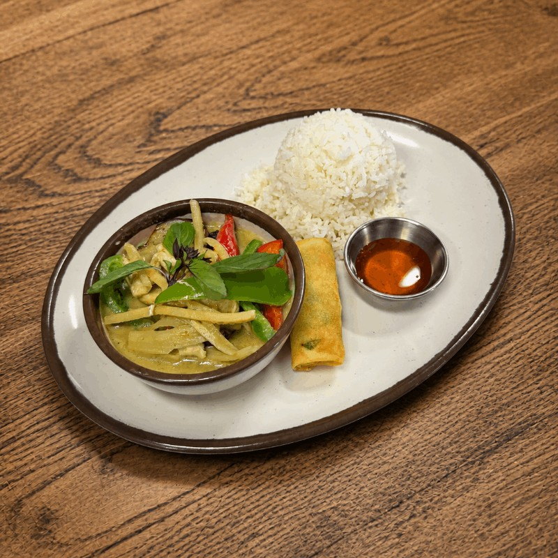 L Green Curry (Lunch Special) from Noodle Monster in Valley Village