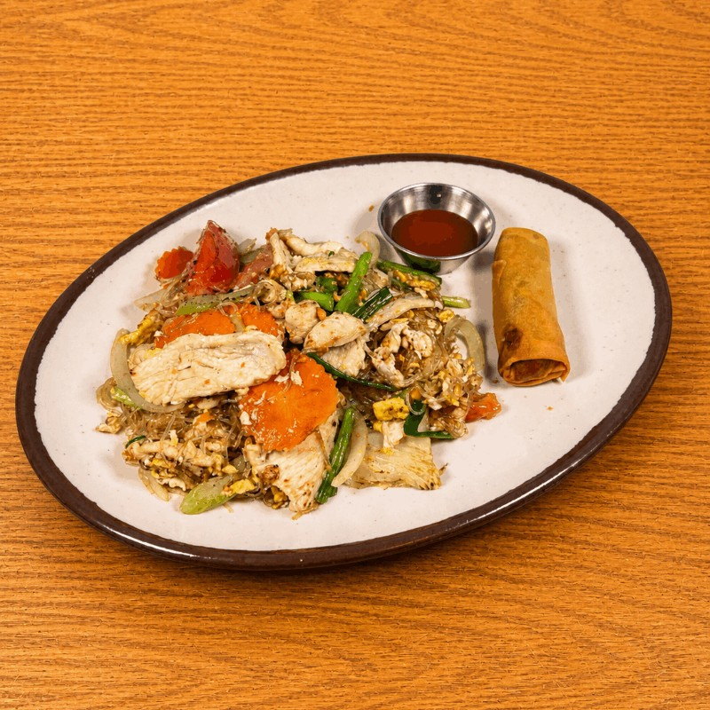 L Pad Woon Sen (Lunch Special) from Noodle Monster in Valley Village