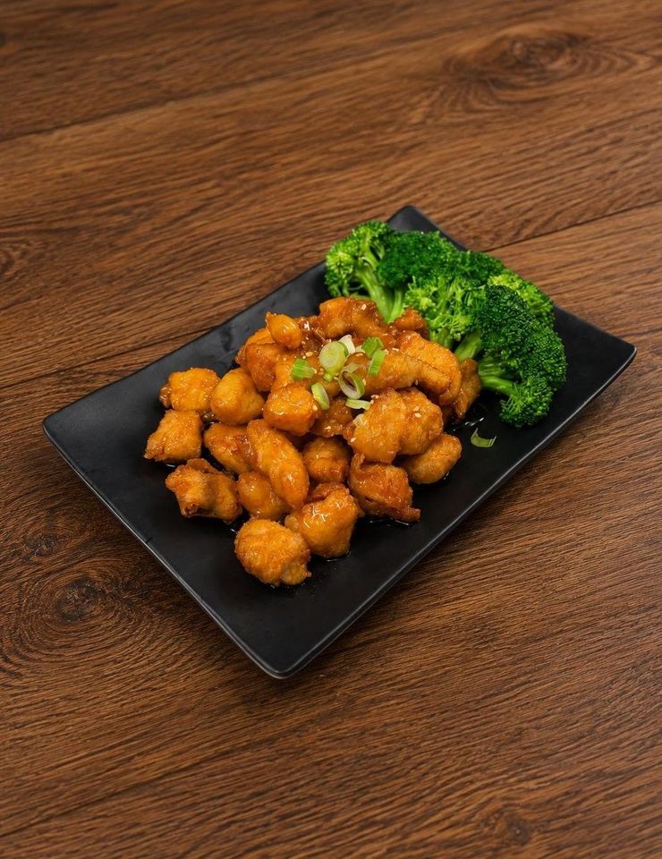 Orange Chicken from Noodle Monster in Valley Village