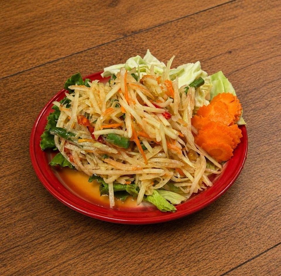 Papaya Salad from Noodle Monster in Valley Village